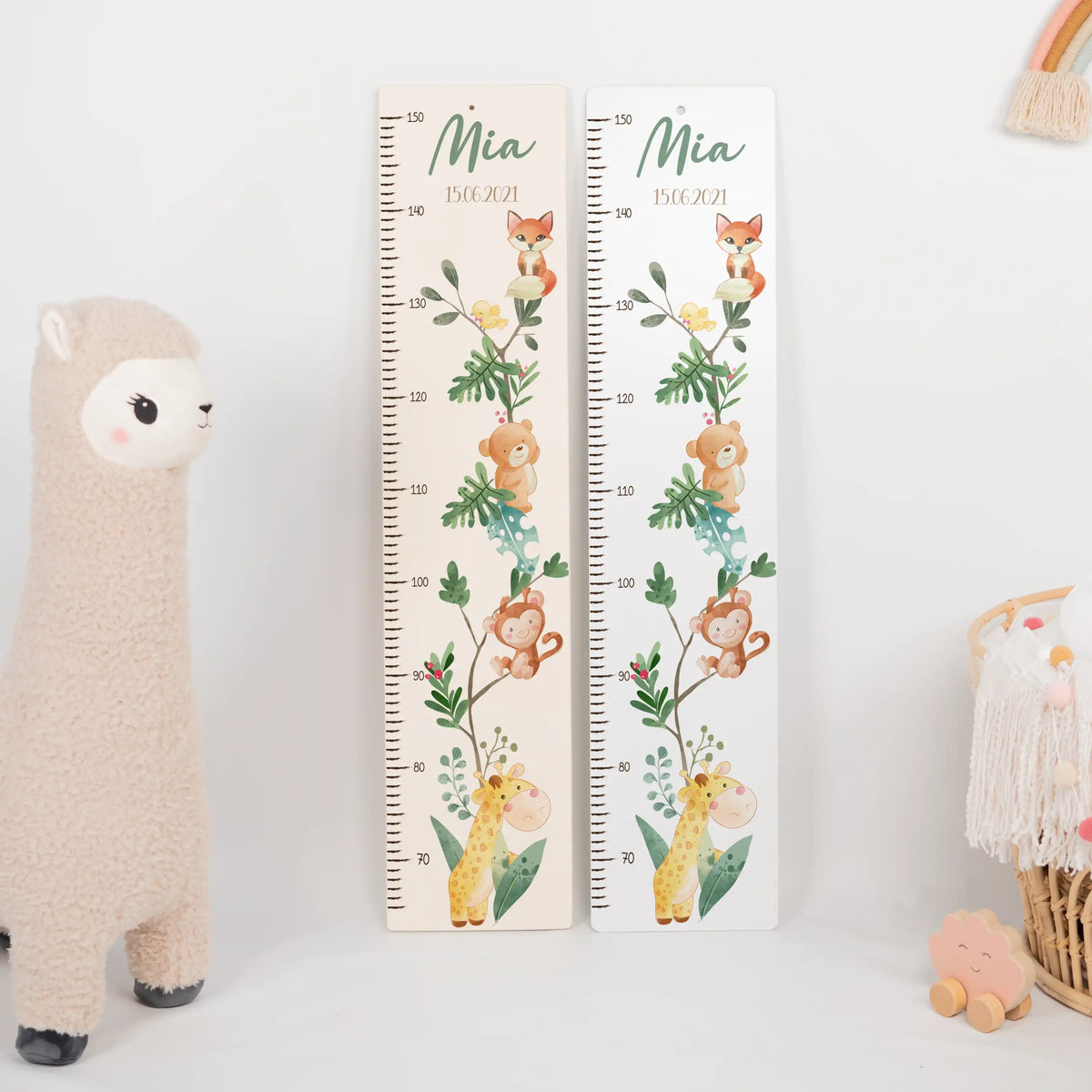 Messlatte Kinder Holz & Aluverbund - Jungle