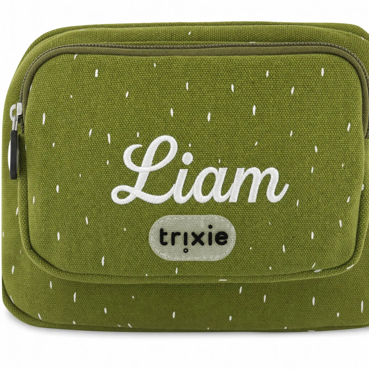 Trixie Kindergartenrucksack Dino, Brustschnalle und Namensschild innen