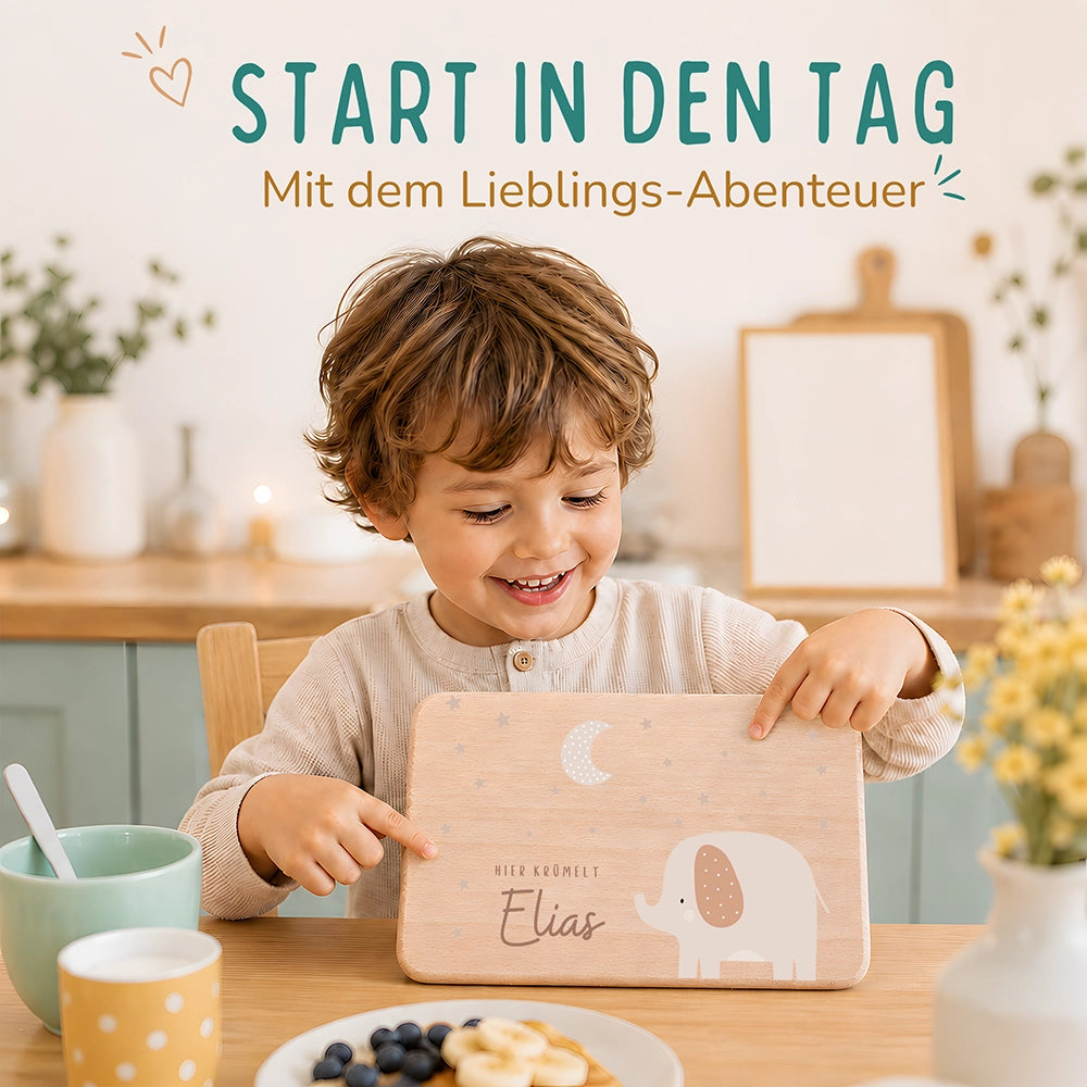 Frühstücksbrettchen Frühstücksbrettchen Elefant