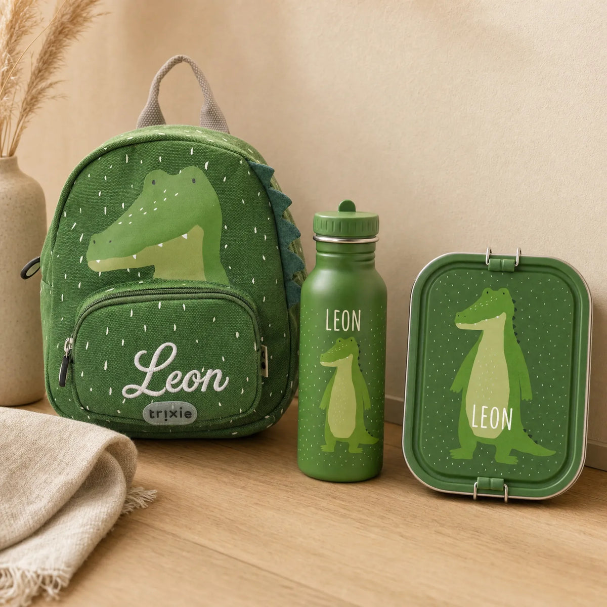 Trixie Kindergarten Set Krokodil, Geschenkidee zur Einschulung