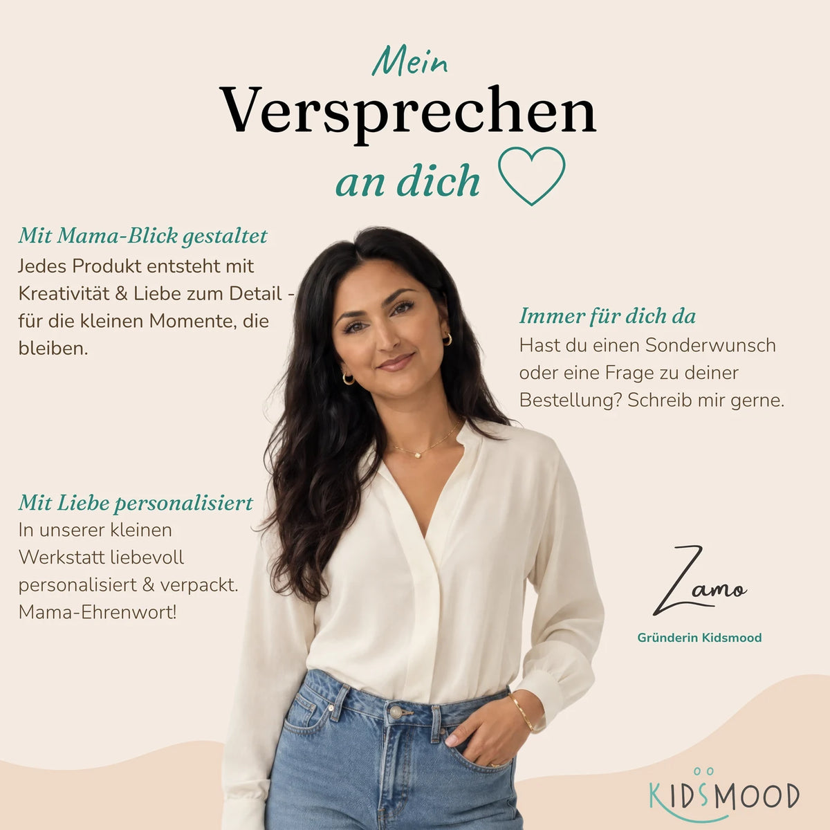 Tischset Kinder personalisiert Weihnachtsmotiv - Zauberpfötchen