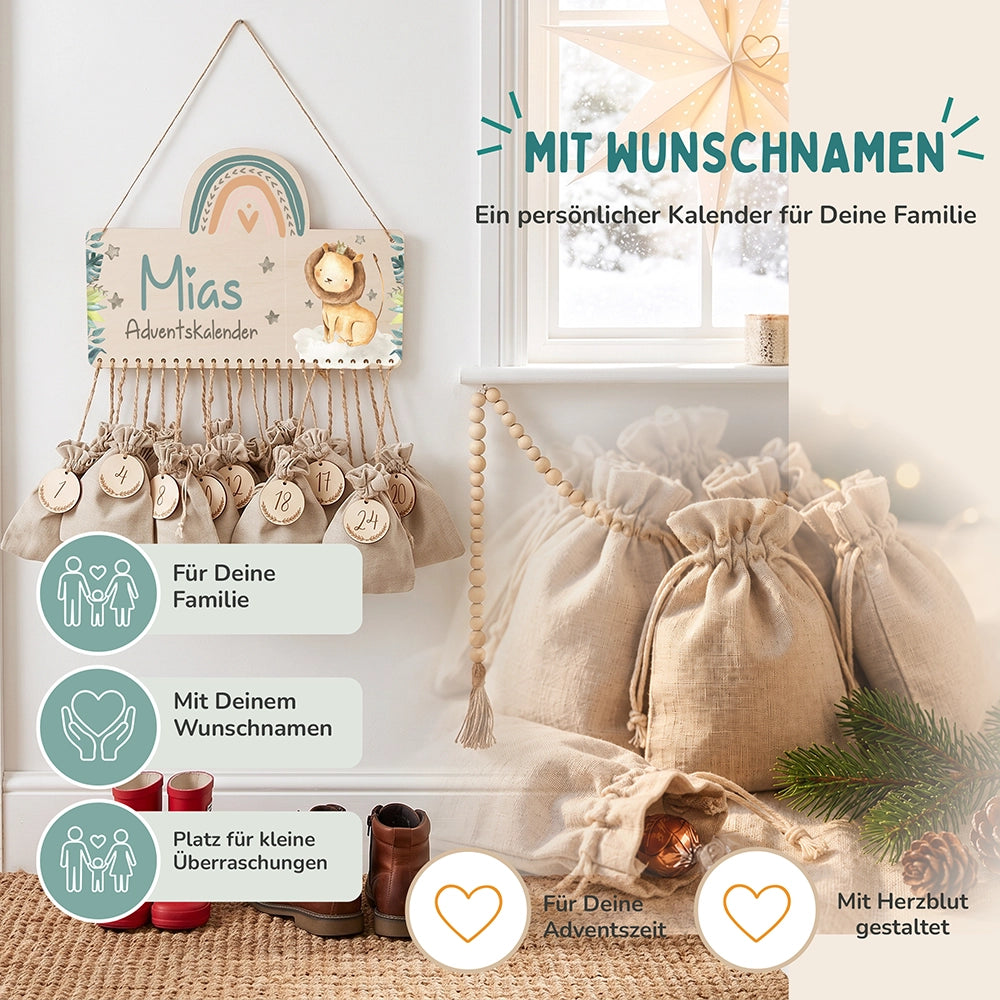Adventskalender Kinder - Löwe