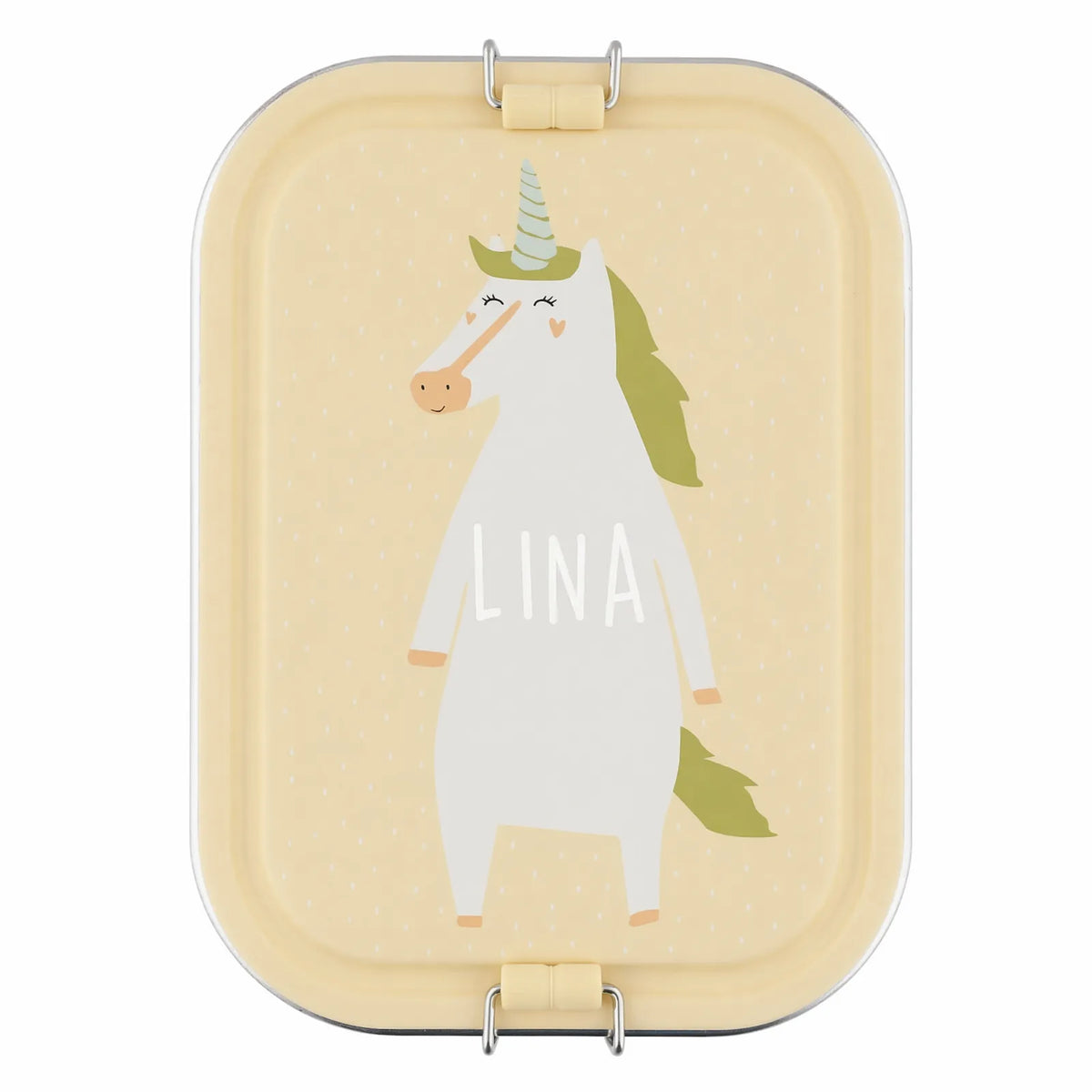 Trixie Brotdose Kinder Einhorn, Bento-Box mit Trennwand