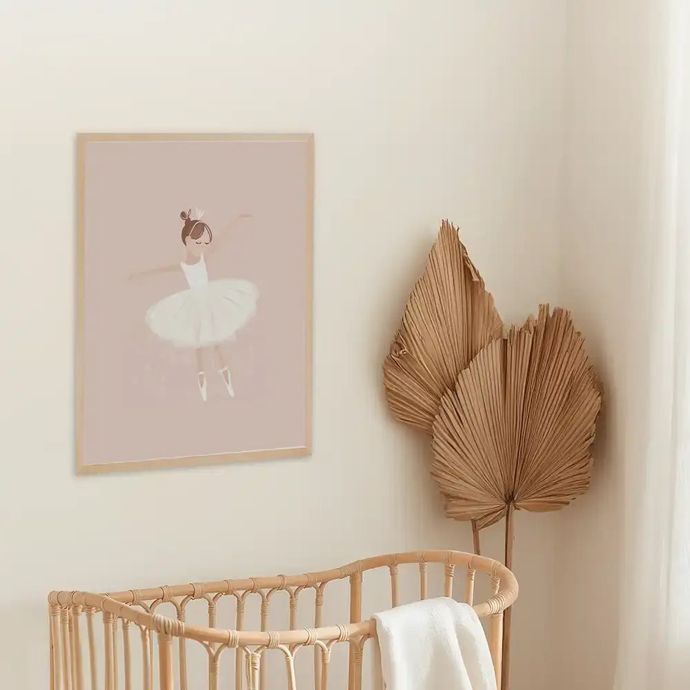 Poster 3er-Set - Sonne, Ballerina & Dream Big fĂŒrs Kinderzimmer