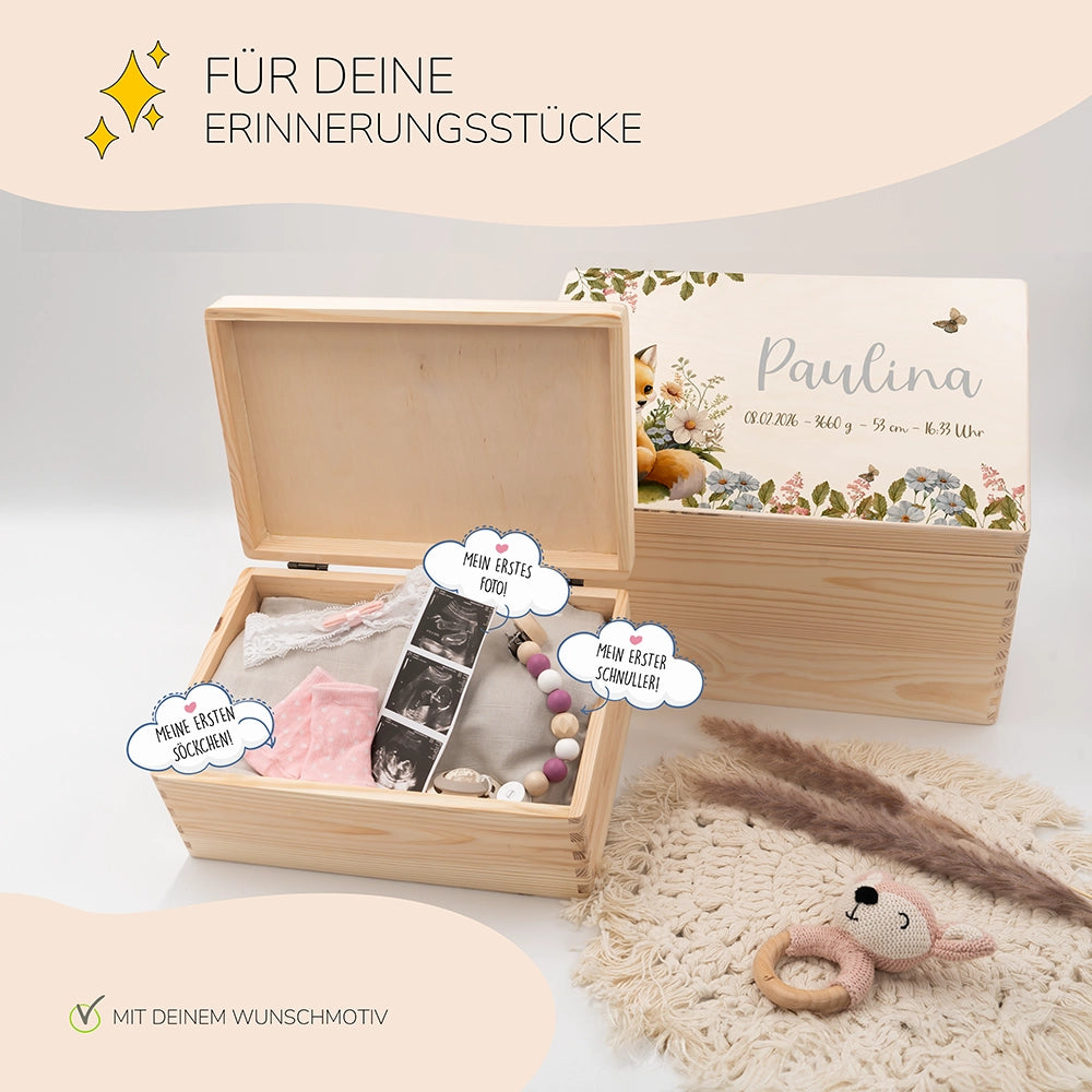 Erinnerungsbox Baby - Baby Fuchs