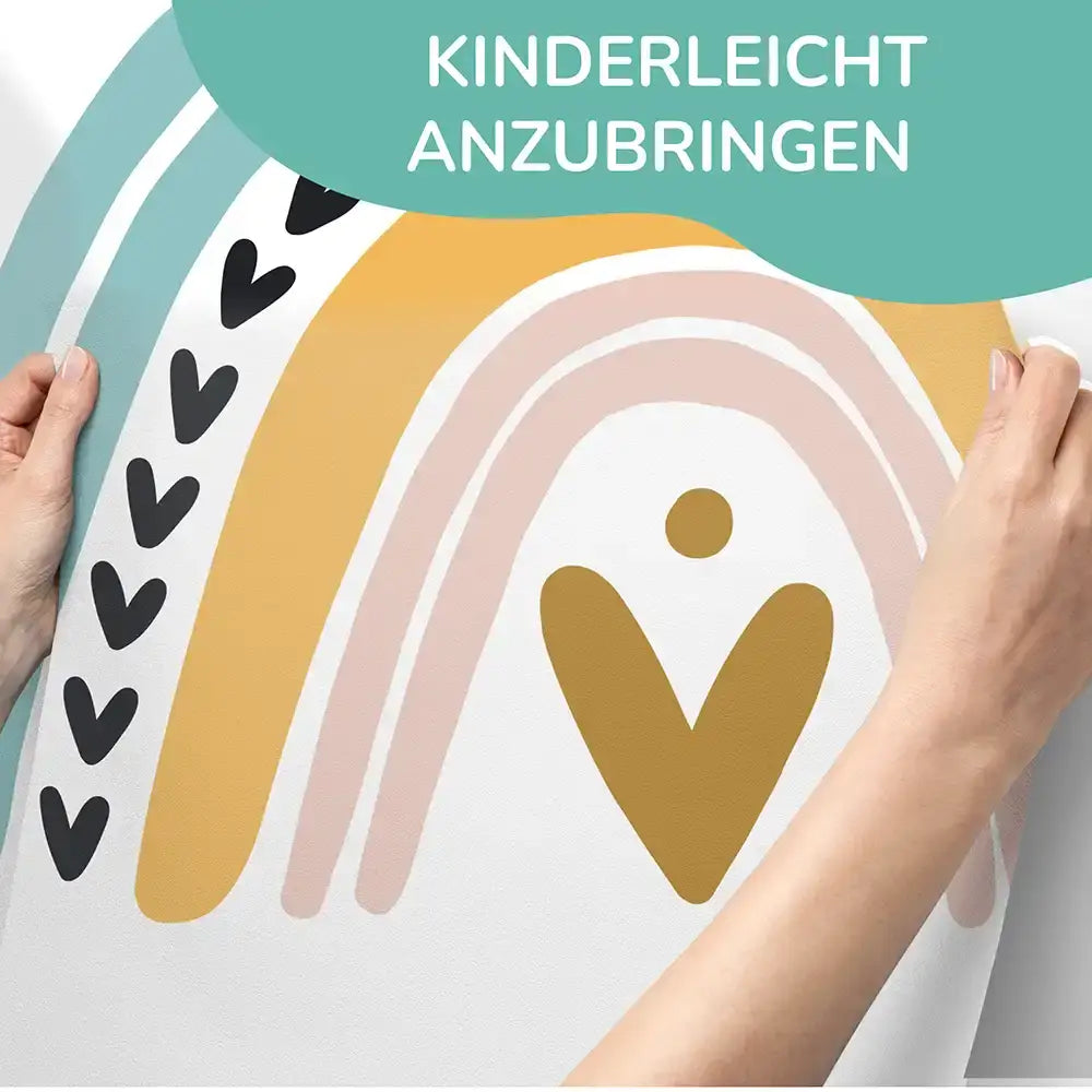Wandtattoo Kinderzimmer - Rainbow