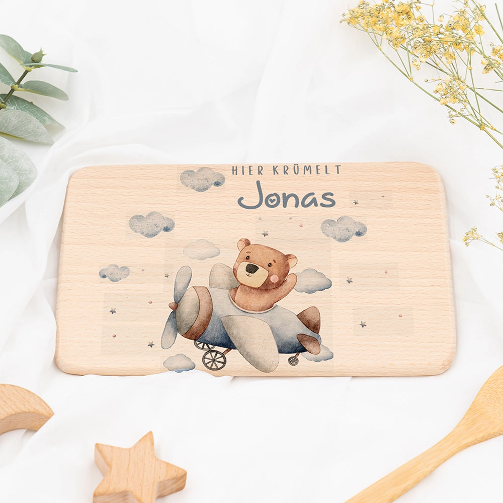 Frühstücksbrettchen Flugzeug