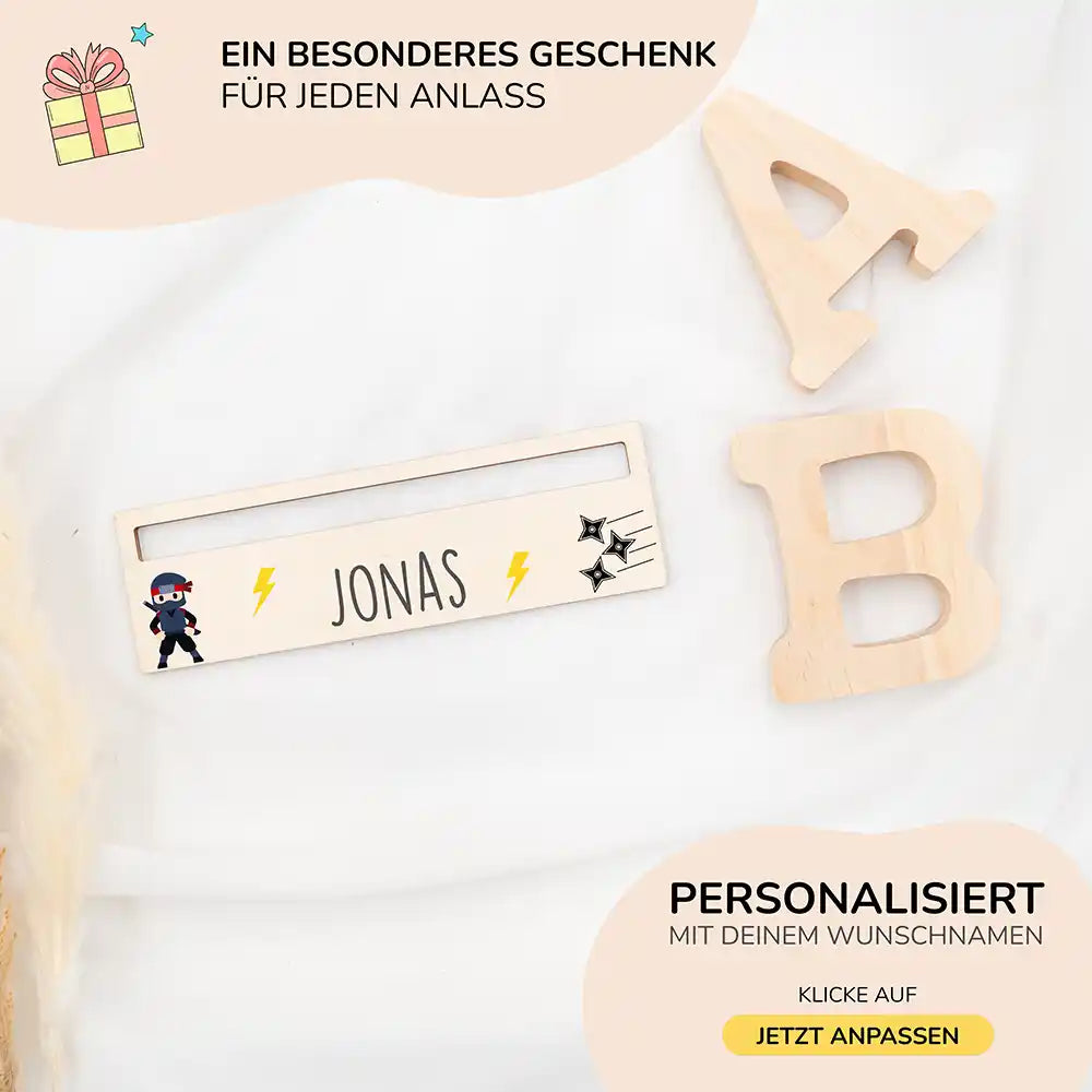 Lesehilfe personalisiert - Ninja