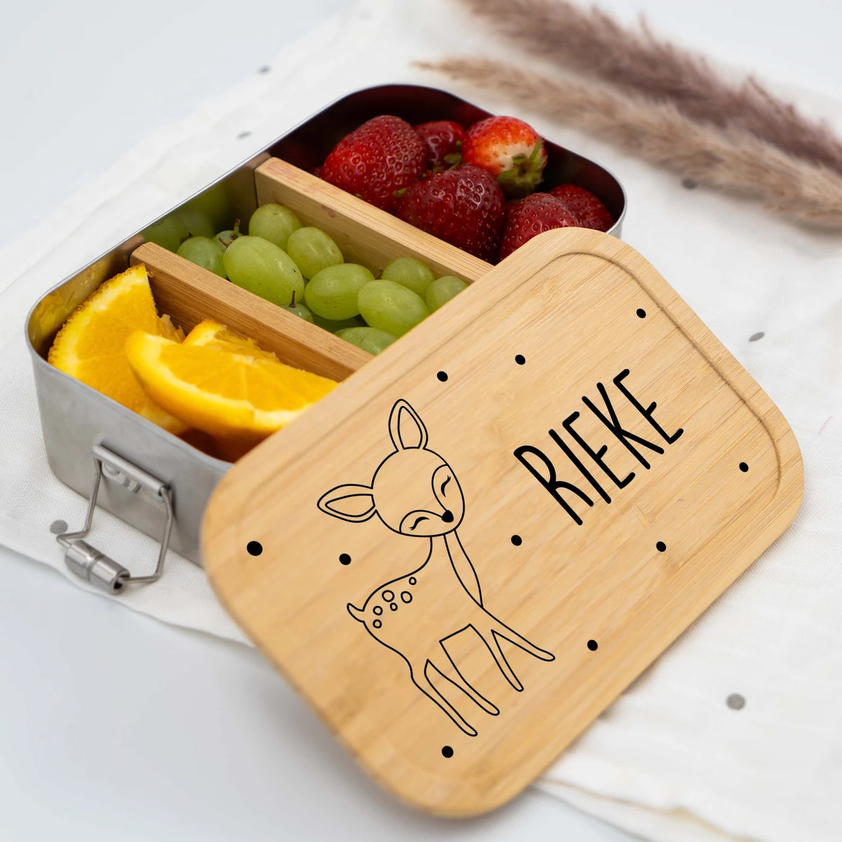 Brotdose Kinder personalisiert - Reh