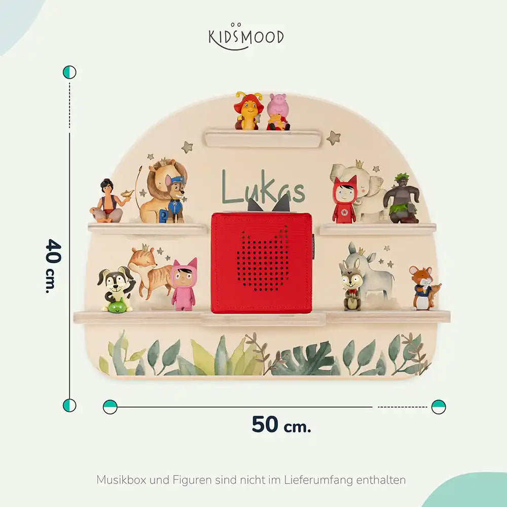 Kinderzimmer Bundle Tonieregal und Nachtlicht - Safari