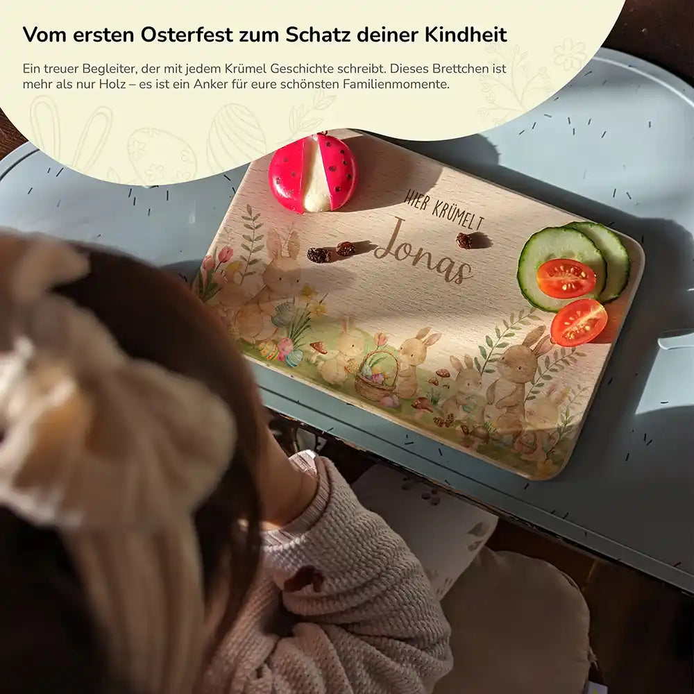 Frühstücksbrettchen Ostern - Osterglück