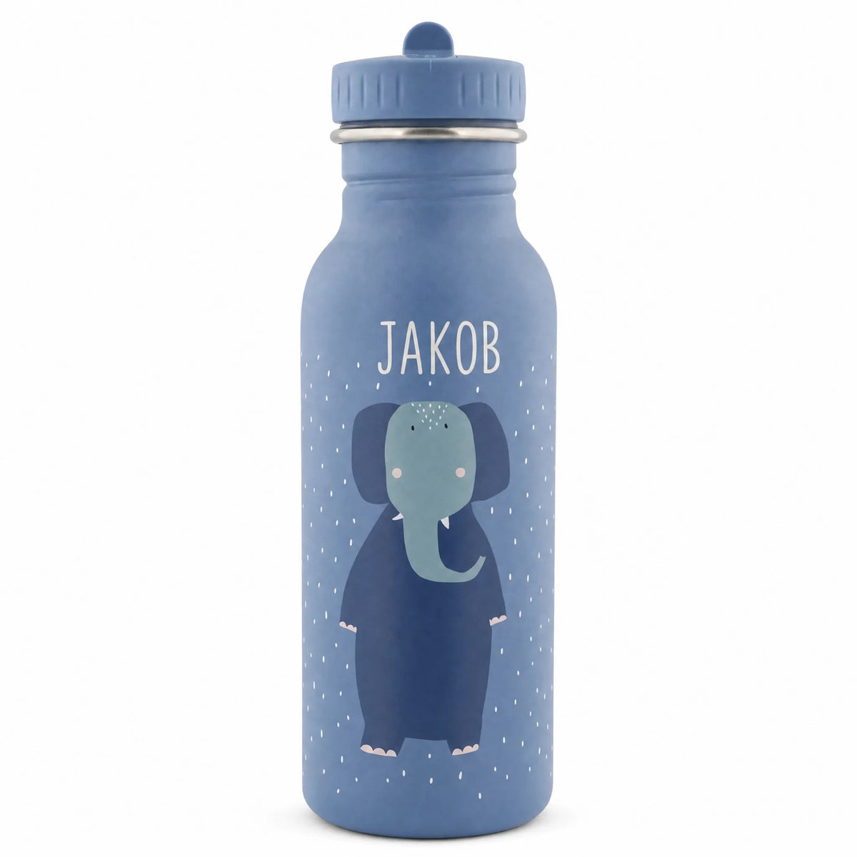 Trixie Trinkflasche Kinder Elefant, Tiermotiv-Detail mit Wunschname
