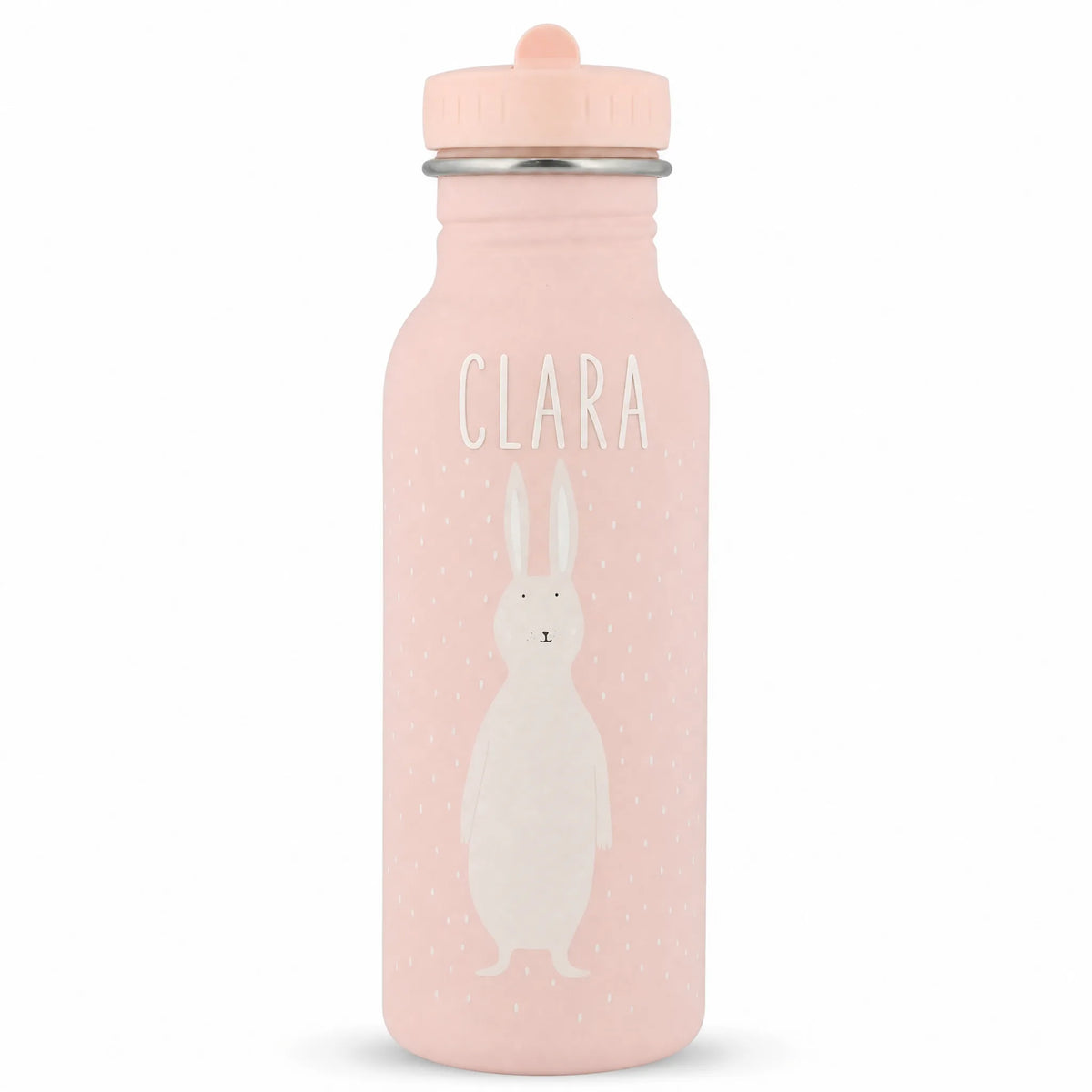 Trixie Trinkflasche Kinder Hase, Tiermotiv-Detail mit Wunschname