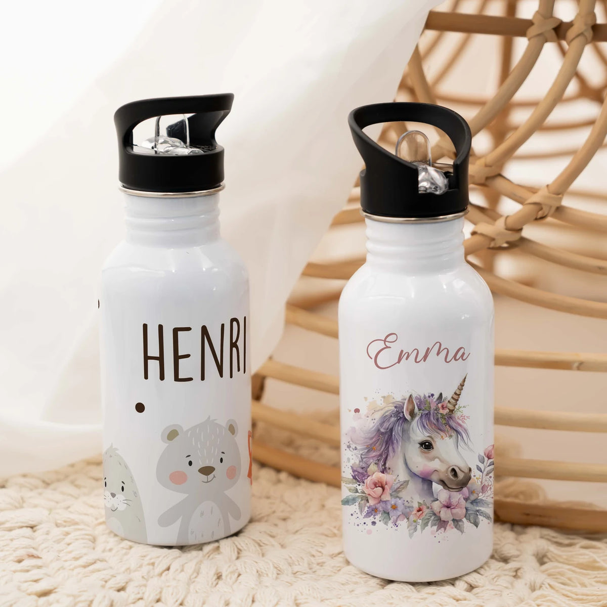 Trinkflasche Kinder Edelstahl - Baby Koala