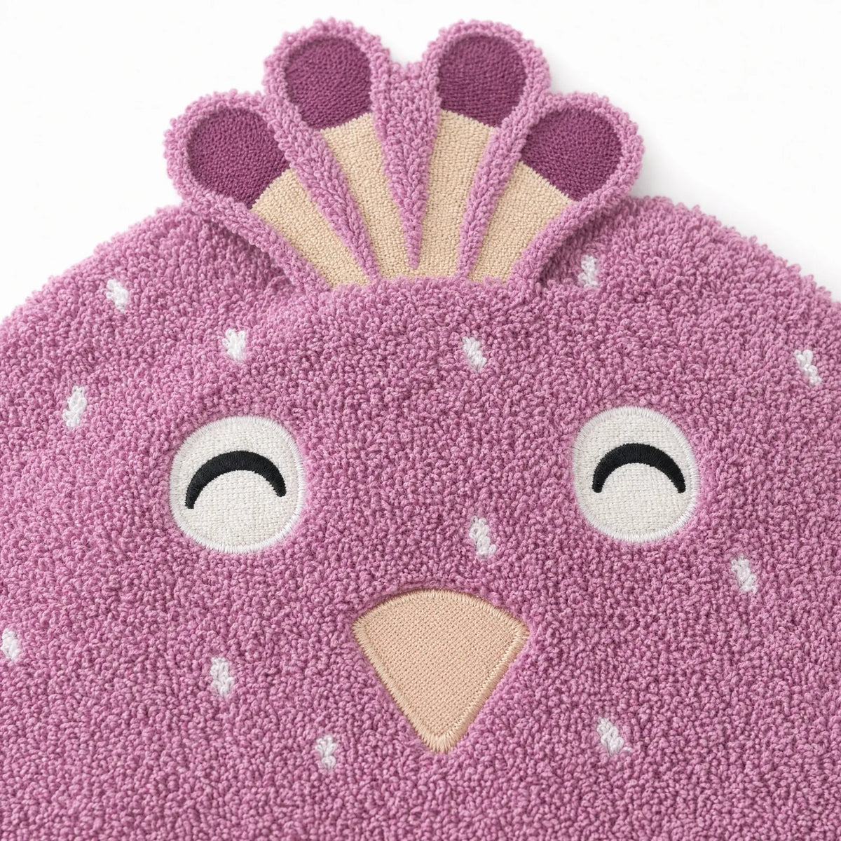 Trixie Kapuzenhandtuch Baby Pfau, Geschenkidee zur Taufe mit Wunschname