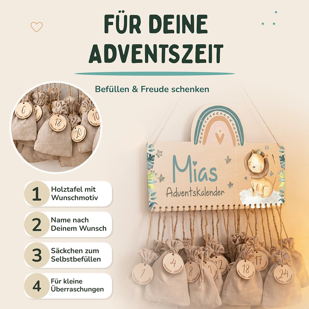 Adventskalender Kinder -  Löwe