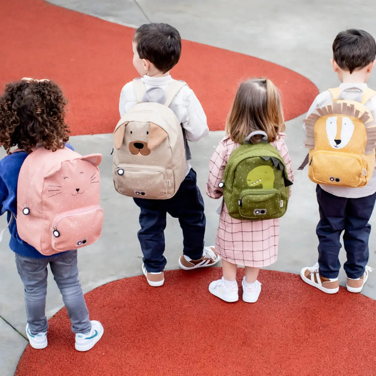 Trixie Kindergartenrucksack Hai, 19 Designs zur Auswahl