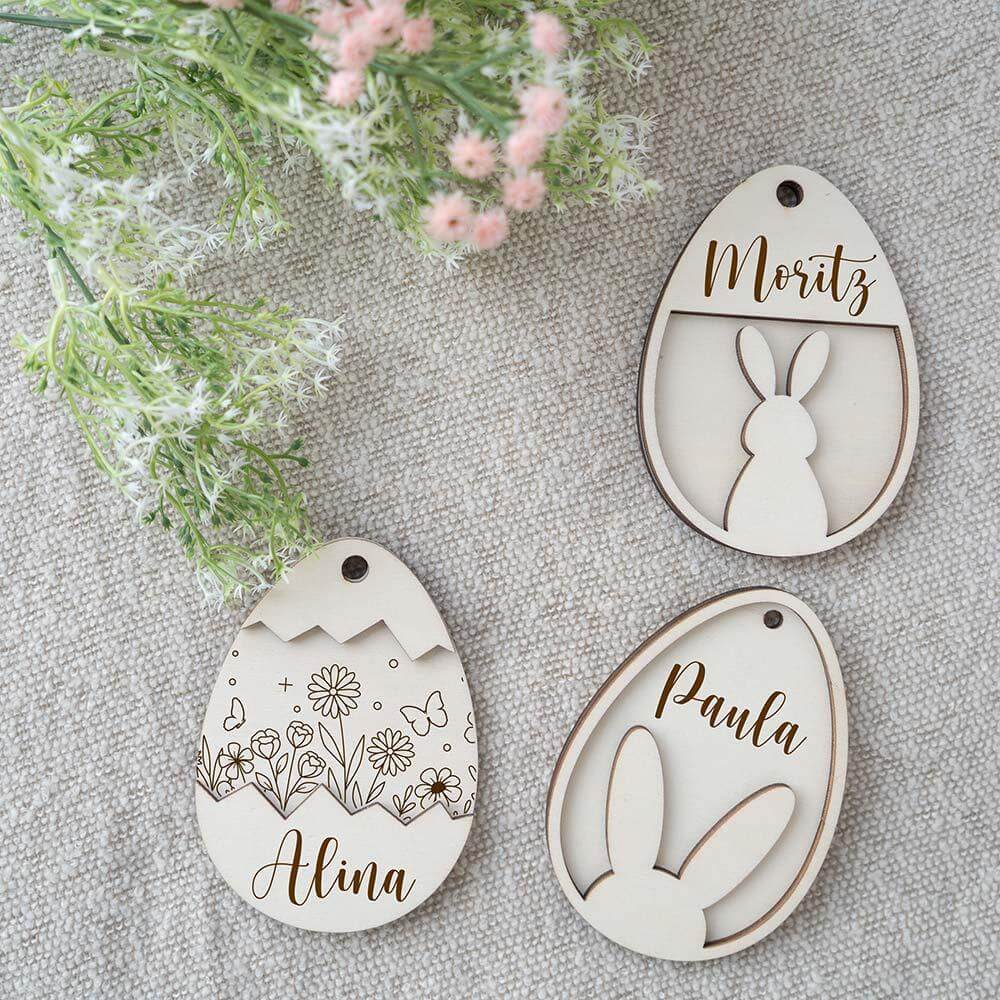 Easter decoration with custom name and design