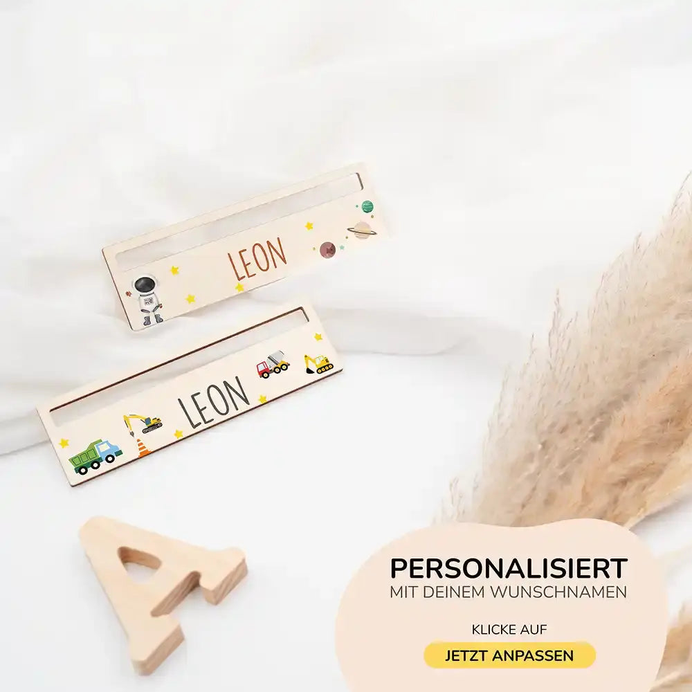 Lesehilfe personalisiert - Baustelle