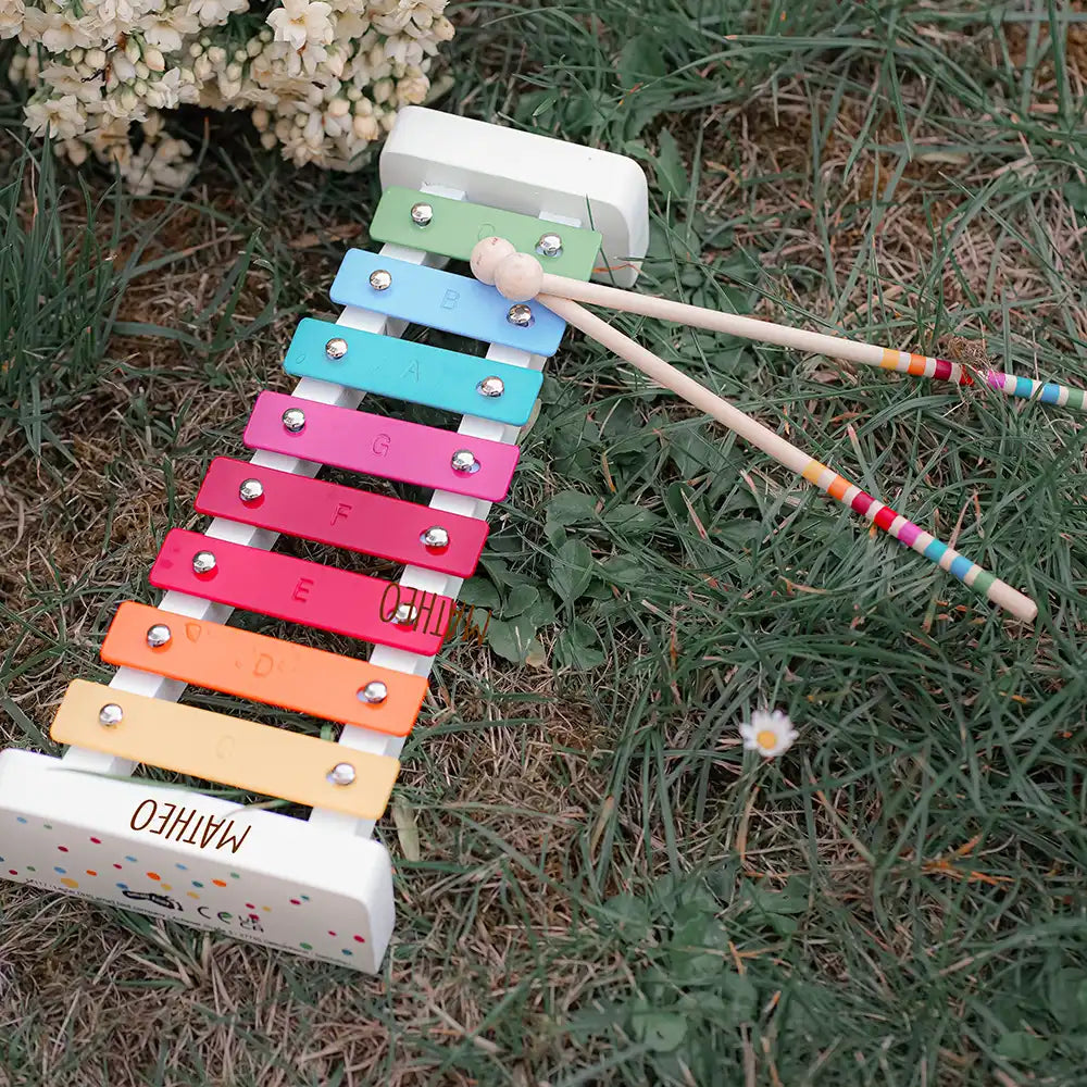 Xylophon Glockenspiel personalisiert mit Namen